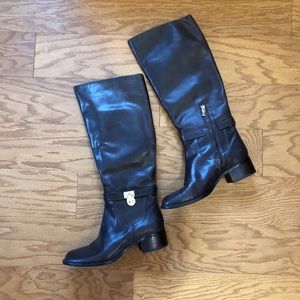 Brown Michael Kors Riding Boots